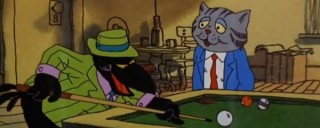 Fritz the Cat hangs out with the Crows