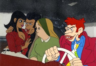 Roz Vinnie Eva and Crazy Shapiro in the Car Hey Good Lookin
