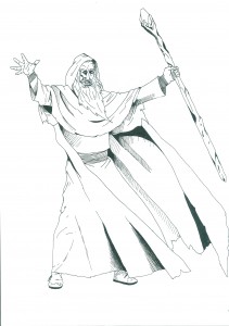 Allanon the Druid Elfstones of Shannara