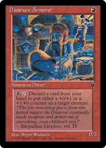 Dwarven Armorer from Fallen Empires