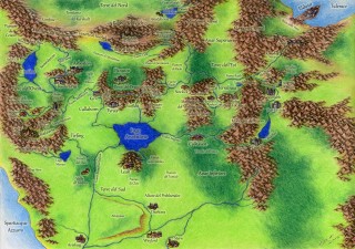 The Four Lands of Shannara by morgancygnus