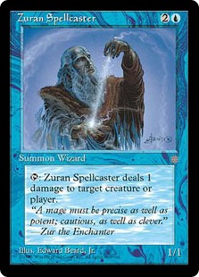 Zuran Spellcaster was Ice Age's Prodigal Sorcerer