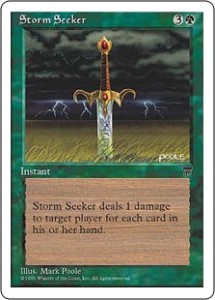 Storm Seeker from Legends reprinted in Chronicles