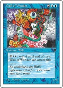Wall of Wonder from Legends reprinted in Chronicles