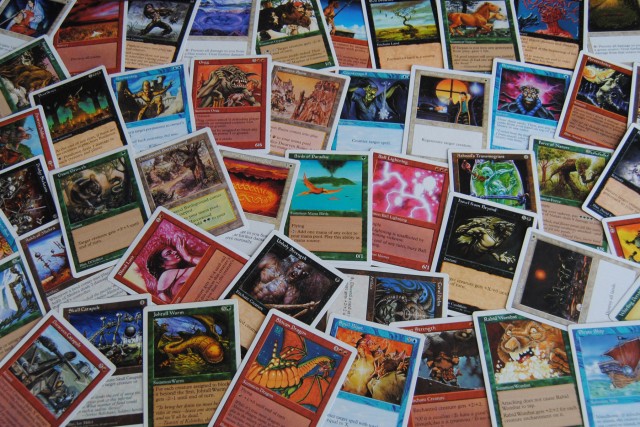 Assorted Fifth Edition Magic the Gathering Cards
