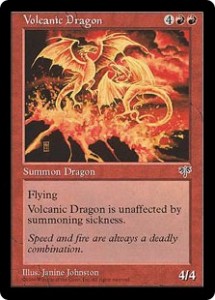 Volcanic Dragon from Mirage