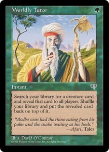 Worldly Tutor from Mirage