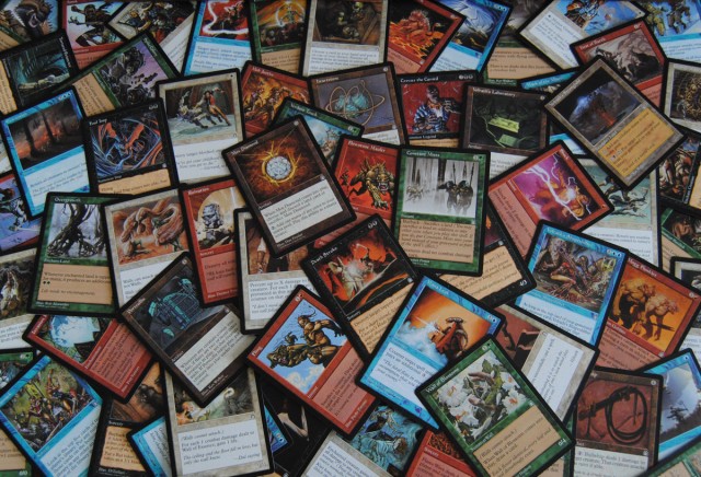 Magic the Gathering cards from Stronghold