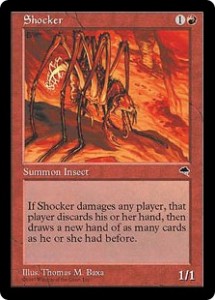 Shocker is quite possibly the most overrated card in Tempest