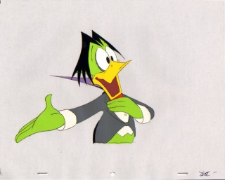 Animation Cel from Count Duckula