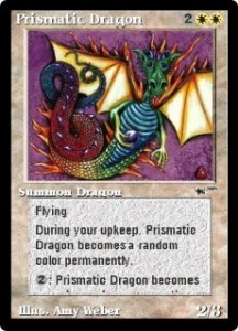 Prismatic Dragon from The Astral Set
