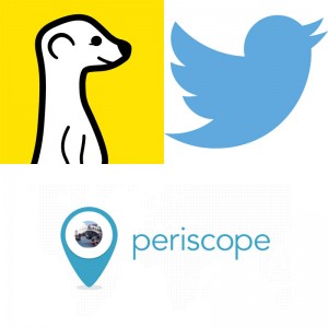 Meerkat Twitter and Periscope