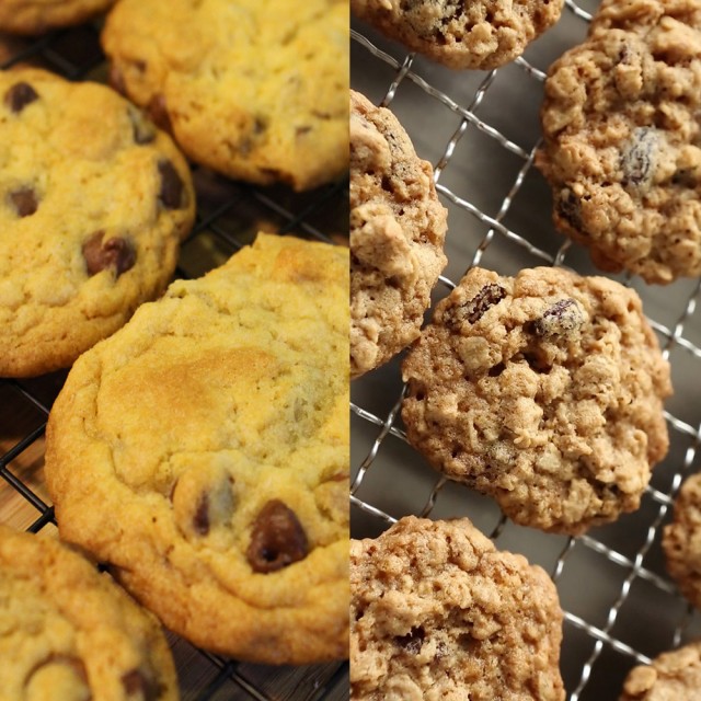 A Tale of Two Cookies Chocolate Chip & Oatmeal Raisin Agent Palmer