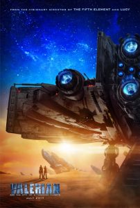 Valerian and the City of a Thousand Planets Official Movie Poster