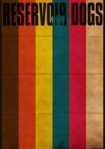 Reservoir Dogs Minimalist Poster by Grey-Woolf-Designs