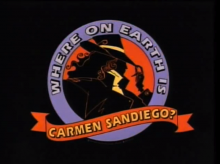 Where on Earth is Carmen Sandiego Title Card