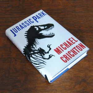 Jurassic Park hard cover book