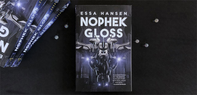 Book Review of Nophek Gloss by Essa Hansen