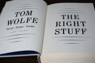 The Right Stuff Inside Title Page