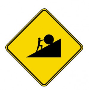 A Sisyphus Sign