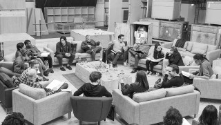 The cast of Star Wars Episode VII The Force Awakens
