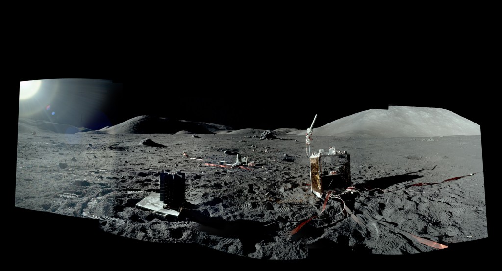 Panoramic Image from Apollo 17