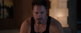 Tony Stark having a Panic Attack in Iron Man 3