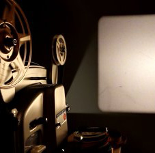 Film Projector for a few Horror Movies
