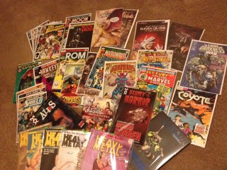 Loot from the 2013 Great Allentown Comic Con