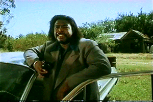 Samson is played by Soul Legend Barry White Coonskin