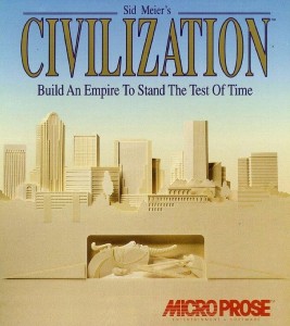 Sid Meier's Civilization 1 Box Art