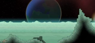 Starbound has amazing graphic art within the game