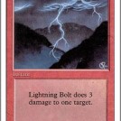 Lightning Bolt from Revised Edition