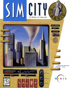 SimCity Original Box Cover Art