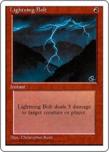 Fourth Edition Lightning Bolt