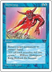 Boomerang from Legends reprinted in Chronicles