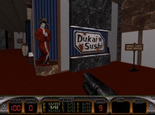 Dukai Sushi in Shrapnel City - Duke Nukem 3D