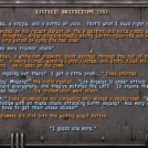 Duke Nukem 3D backstory in the Help Menu