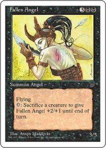 Fallen Angel from Legends reprinted in Chronicles
