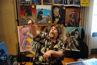 Artist Primo Carinalli at 2014 Lehigh Valley Fan Festival