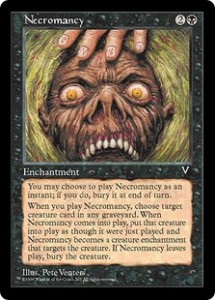 Necromancy from Visions