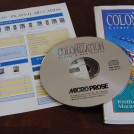 Sid Meier's Colonization CD, Instruction Manual and Player Aids