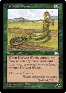 harvest Wurm from Weatherlight