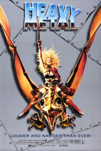 Heavy Metal Movie Poster 1981 1996