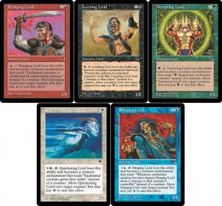 The First Five Licids in Magic from Tempest