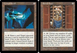 The Scrolls of Tempest: Cursed Scroll and Scroll Rack