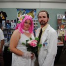 Dr. Krieger and his Virtual Wife at The Great Allentown Comic Con