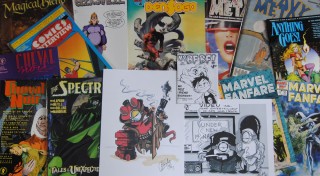 My loot from the 2014 Great Allentown Comic Con Summer Show