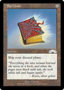 Spellbook from Exodus was a simplified Library of Leng