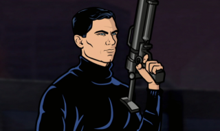 Archer in his tactical turtleneck